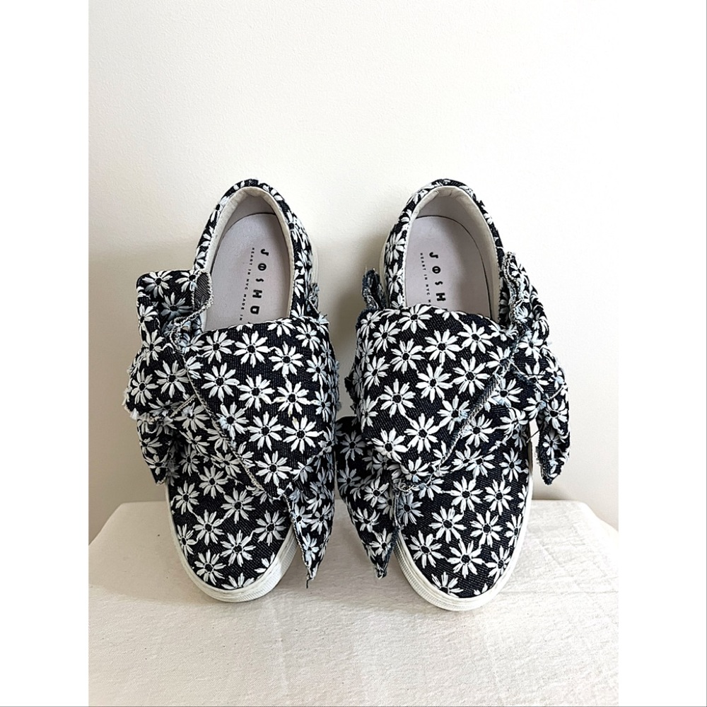 Joshua Sanders Flower Bow Shoes